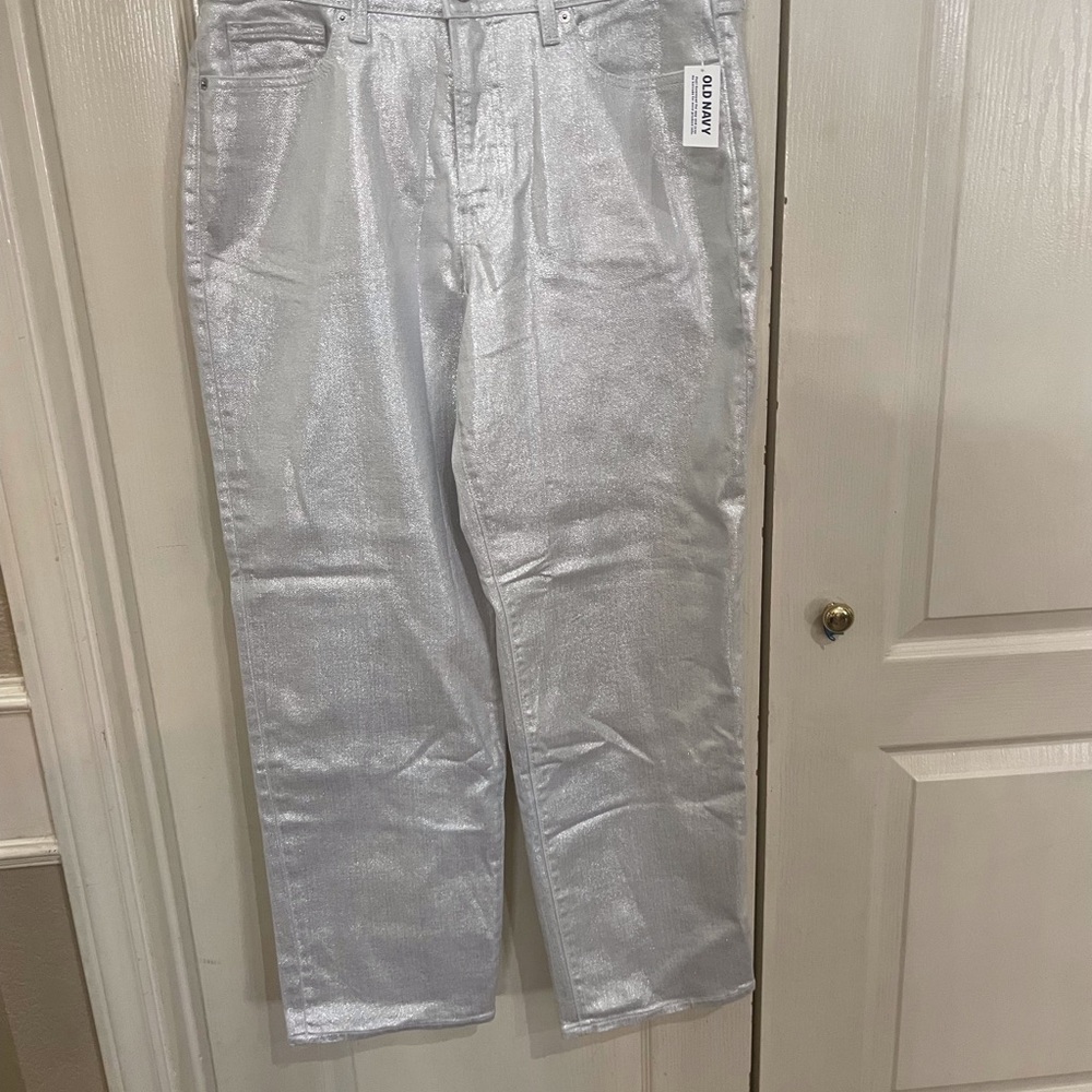 Old Navy Silver Women's Jeans